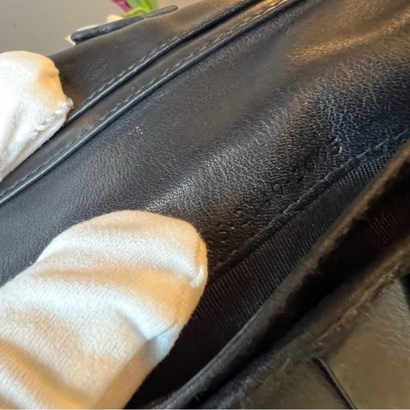 GUCCI Crocodile Continental Long Wallet - Picture 7 of 8